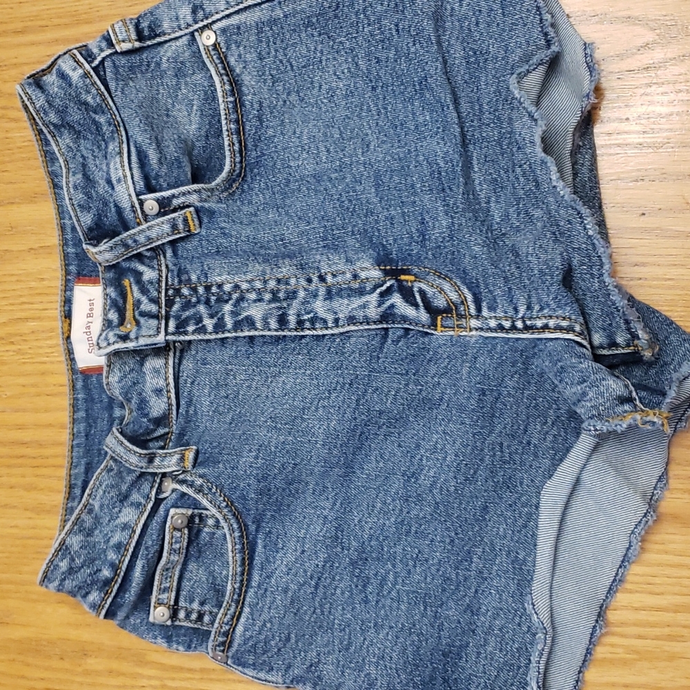 jean shorts